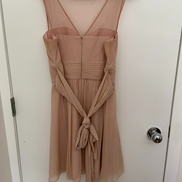 BCBG Max Azaria Dusty Pink Dress, Size 10 - Picture 3 of 6